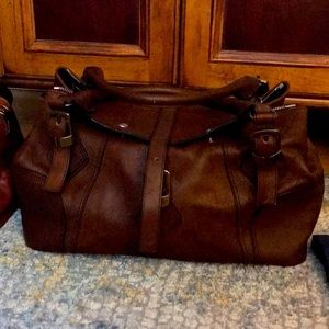 Chloe small genuine leather duffle. For Men or Women  Bag Chataigne